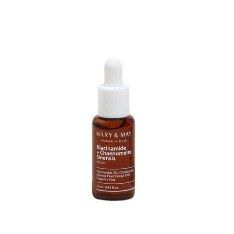 Освітлююча сироватка з екстрактом айви Mary&May Niacinamide + Chaenomeles Sinensis Serum 10 мл 9041 фото