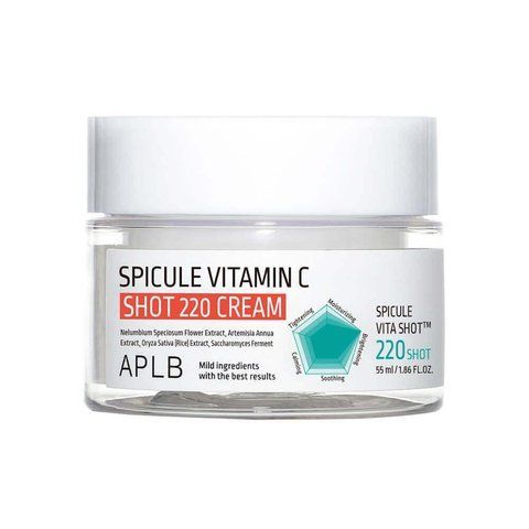 Оновлюючий крем з мікроголками та вітаміном C APLB Spicule Vitamin C Shot 220 Cream 55 мл 7105 фото