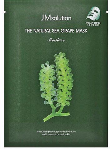 Зволожуюча тканинна маска з морським виноградом JMsolution The Natural Sea Grape 30 мл 5967 фото