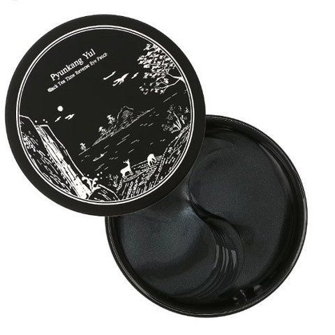 Противоотёчные гидрогелевые патчи с экстрактом черного чая Pyunkang Yul Black Tea Time Reverse Eye Patch 60 шт 9806 фото