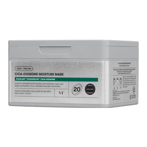 Набор масок для лица с липосомами VT Cosmetics Cica-Exosome Moisture Mask 20 шт 6376 фото