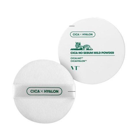 Розсипчаста пудра із центелою від жирного блиску VT Cosmetics Cica No Sebum Mild Powder 5 г 6712 фото