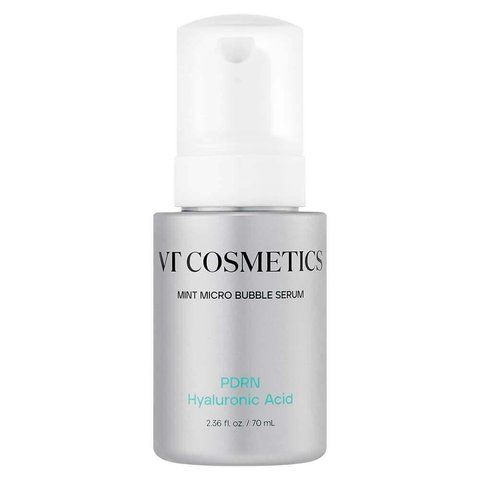 Бульбашкова сироватка з ПДРН VT Cosmetics PDRN Hyaluronic Mint Micro Bubble Serum 70 мл 7151 фото
