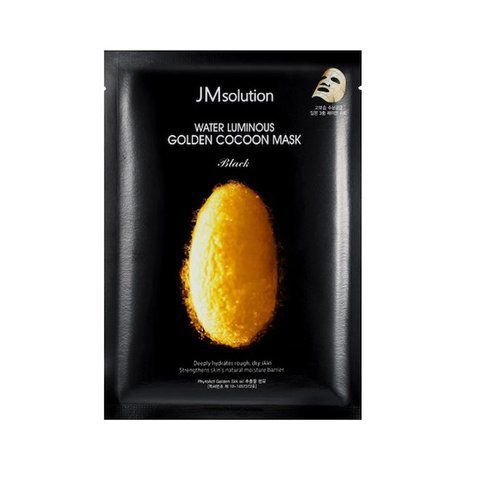 Тканинна маска з протеїнами кокона золотого шовкопряда JMsolution Water Luminous Golden Cocoon 1 шт 9173 фото