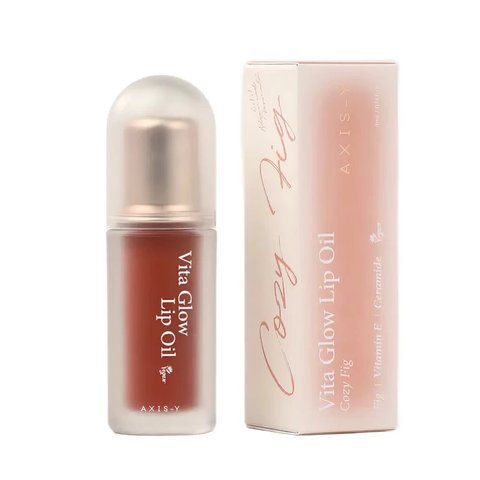 Зволожуюча олія для губ AXIS-Y Vita Glow Lip Oil Cozy Fig 4 мл 9855 фото