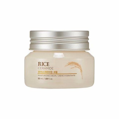 Зволожуючий рисовий крем для обличчя The Face Shop Rice Ceramide Moisturizing Cream 50 мл 7287 фото
