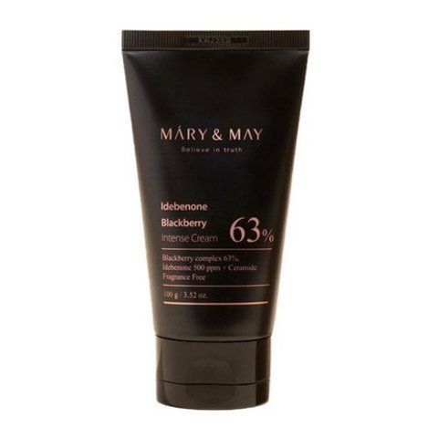 Антивіковий зволожуючий крем для обличчя з ідебеноном Mary&May Idebenone Blackberry Intense Cream 100 мл 5610 фото