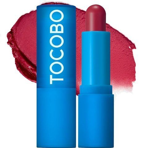Пудровая помада-бальзам для губ Tocobo Powder Cream Lip Balm оттенок 031 Rose Burn 9158 фото