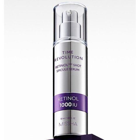 Сироватка з ретинолом та мікроголками спікул Missha Time Revolution Retinol 1000 Shot Spicule 50 мл 6770 фото