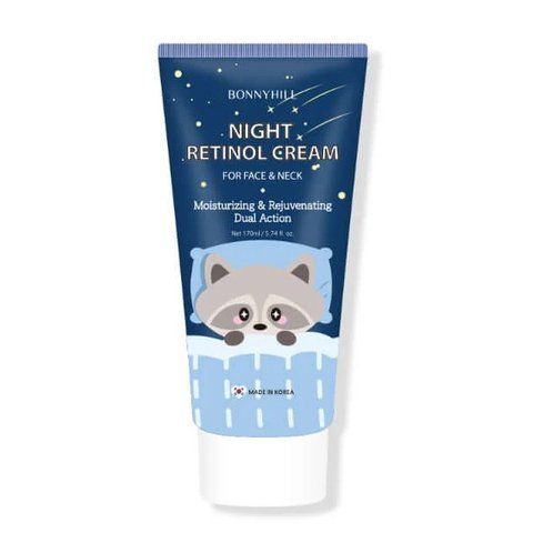 Крем для обличчя і шеї з ретинолом Bonnyhill Night Retinol Cream 170 мл 6153 фото
