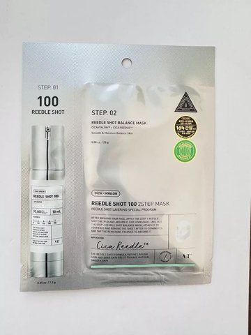 Двоетапна маска з мікроголками VT Cosmetics Reedle Shot 100 2 Step Mask 1 шт 5863 фото
