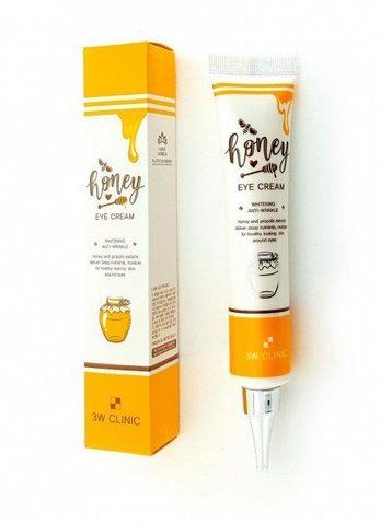 Крем для сухої шкіри навколо очей 3W Clinic Honey Eye Cream 40 мл 2010 фото