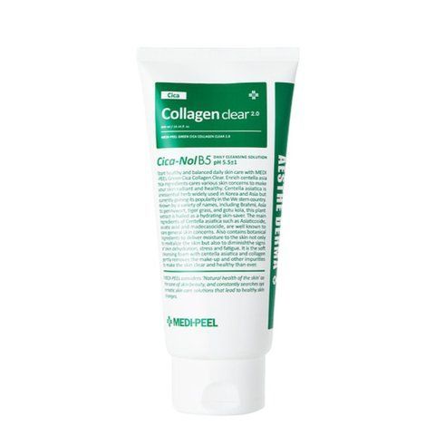 Заспокійлива пінка Medi-Peel Green Cica Collagen Clear 120 мл 5906 фото