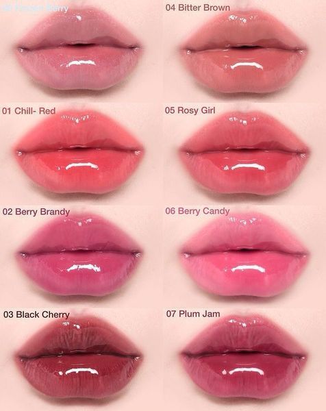 Оттеночное масло-плампер для губ Tocobo Juicy Berry Plumping Lip Oil #03 Black Cherry 4 мл 5756 фото