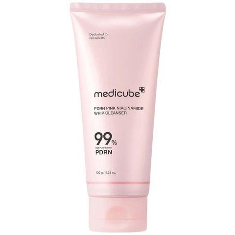 Пенка для умывания с ПДРН и ниацинамидом Medicube PDRN Pink Niacinamide Whip Cleanser 120 г 7271 фото