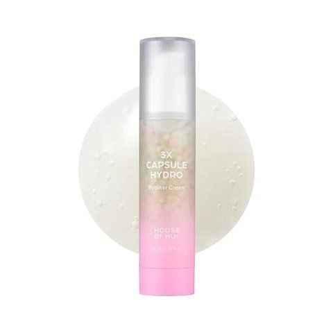 Зволожуючий крем з трьома видами капсул House of Hur 3X Capsule Hydro Booster Cream 50 мл 6014 фото