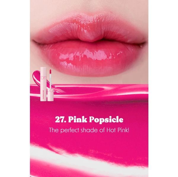 Глянцевый тинт для губ Rom&Nd Juicy Lasting Tint #27 Pink Popsicle 5.5 г 5855 фото