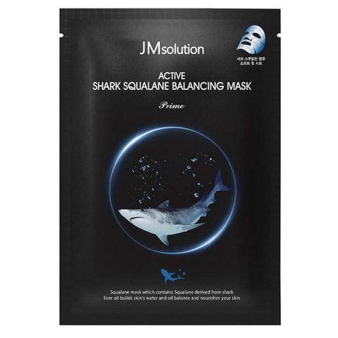 Балансуюча маска з акулячим скваланом JMsolution Active Shark Squalane Balancing Mask Prime 9007 фото