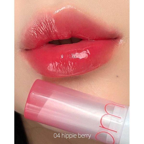 Таючий відтінковий бальзам для губ Rom&Nd Glasting Melting Balm 04 Hippie Berry 3.5 г 6889 фото