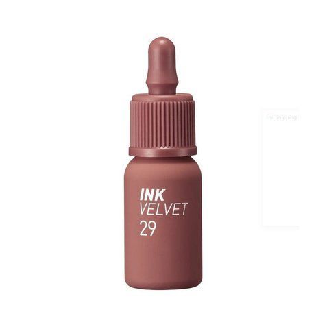 Матова помада-тінт для губ Peripera Ink Velvet #029 Cocoa Nude 4 г. 6331 фото
