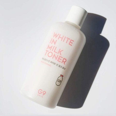 Тонер для обличчя з молочними протеїнами G9SKIN White In Milk Toner 300 мл 6942 фото