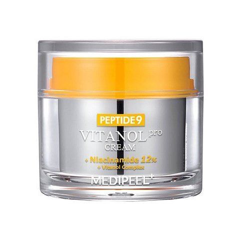 Ліфтинг-крем з пептидами та 12% ніацинаміду для рівного тону Medi-Peel Peptide 9 Vitanol PRO Cream 50 мл 6253 фото
