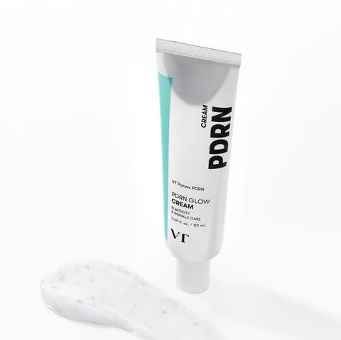 Зволожуючий капсульний крем для сяйва шкіри VT Cosmetics PDRN Glow Cream 50 мл 9020 фото
