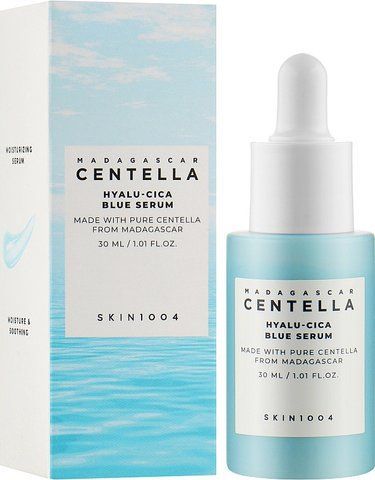 Зволожуюча сироватка Skin1004 Madagascar Centella Hyalu-Cica Blue Serum 30 мл 5963 фото