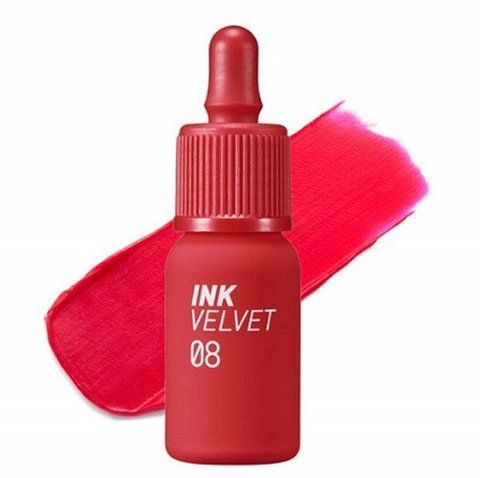Матова помада-тінт для губ Peripera Ink Velvet #08 Sellout Red 4 г. 6335 фото