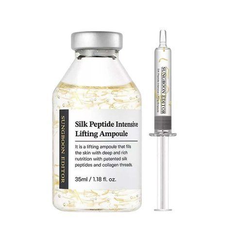 Ліфтинг-ампула з пептидами та золотом Sungboon Editor Silk Peptide Intensive Lifting Ampoule 35 мл 6247 фото