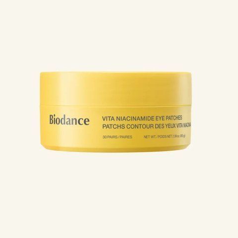 Гідрогелеві патчі під очі Biodance Vita Niacinamide Eye Patches 30 пар 7333 фото