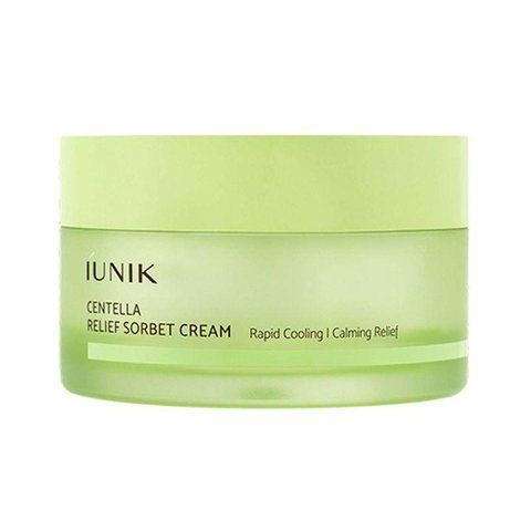 Успокаивающий крем-сорбет для лица IUNIK Centella Relief Sorbet Cream 50 мл 7306 фото