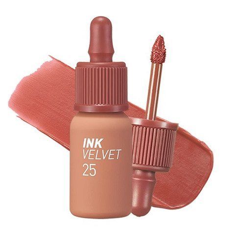 Матова помада-тінт для губ Peripera Ink Velvet #025 Cinnamon Nude 4 г. 6327 фото