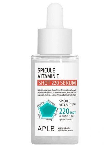 Сироватка з мікроголками та вітаміном C APLB Spicule Vitamin C Shot 220 Serum 40 мл 7104 фото